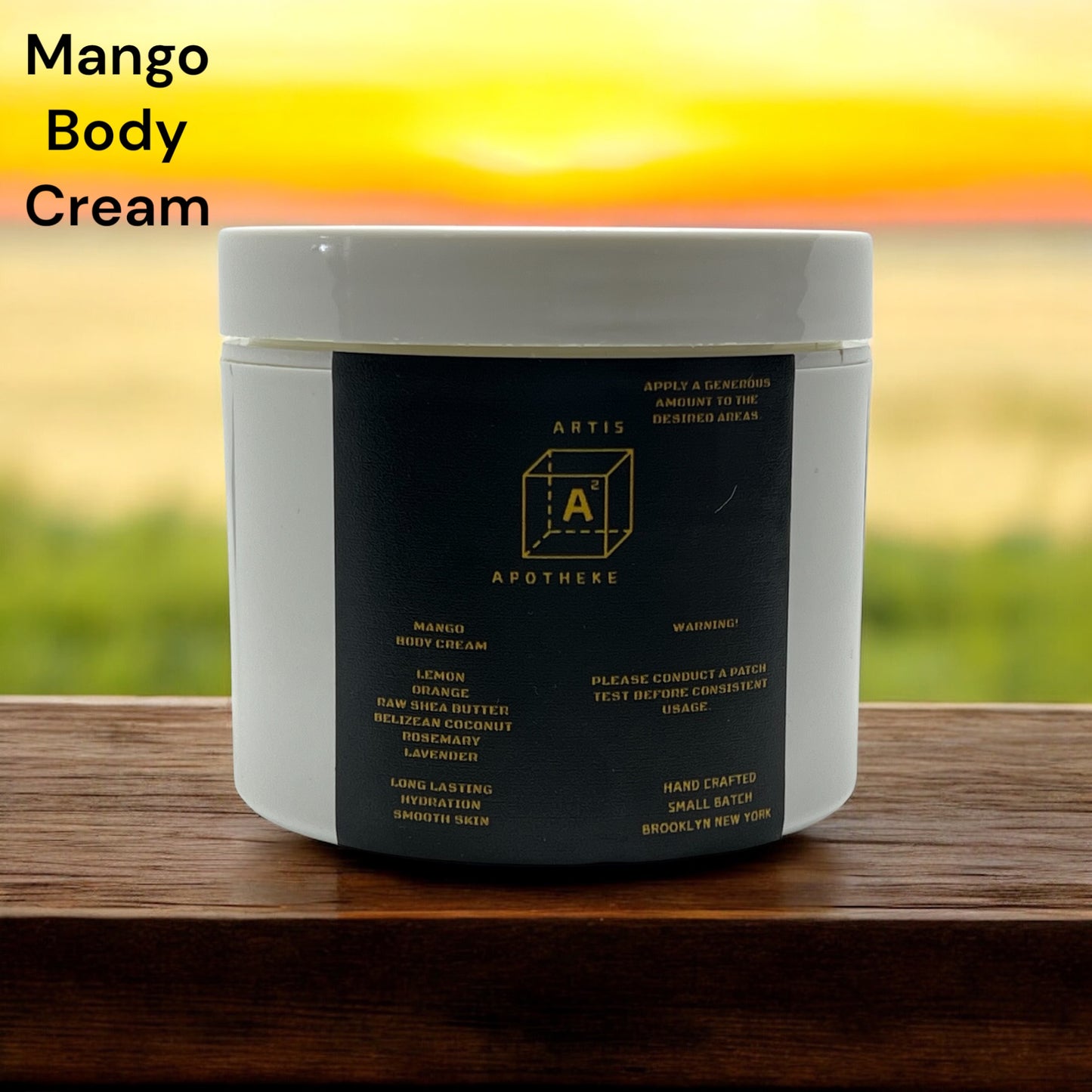 Mango Body Cream- Nourish your skin naturally.